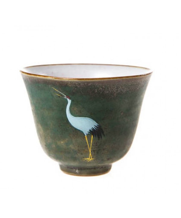 "White Crane" Tea Cup