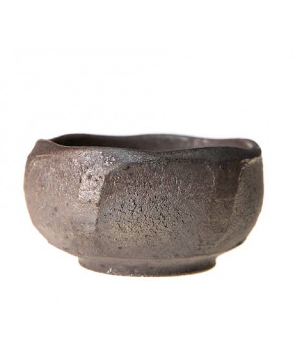 Handmade Wood-fired "Weathered Rock" Teacup