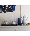 Blue High Handle Cup